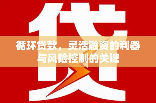 荆门循环贷款，灵活融资的利器与风险控制的关键