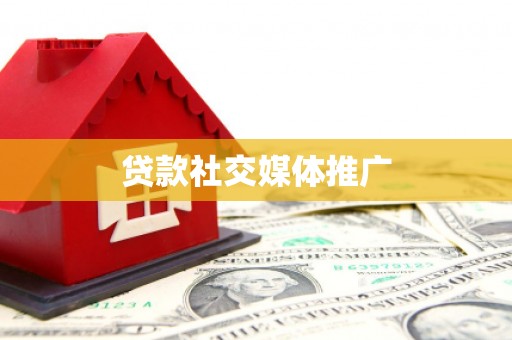 荆门贷款社交媒体推广