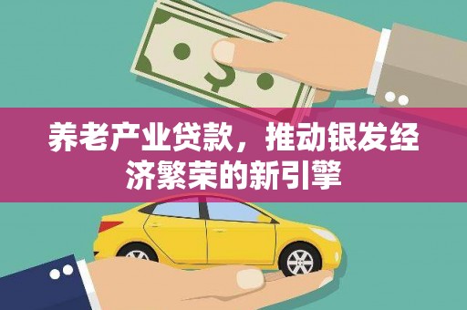 荆门养老产业贷款，推动银发经济繁荣的新引擎