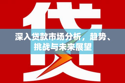 荆门深入贷款市场分析，趋势、挑战与未来展望