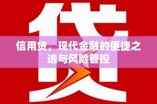 荆门信用贷，现代金融的便捷之选与风险管控