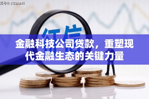 荆门金融科技公司贷款，重塑现代金融生态的关键力量